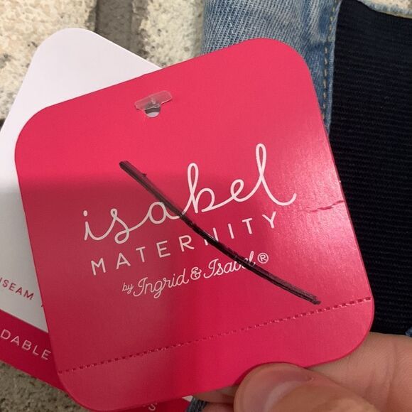 3for$20 NWT Maternity shorts jeans multiple sizes select your size - Picture 3 of 5